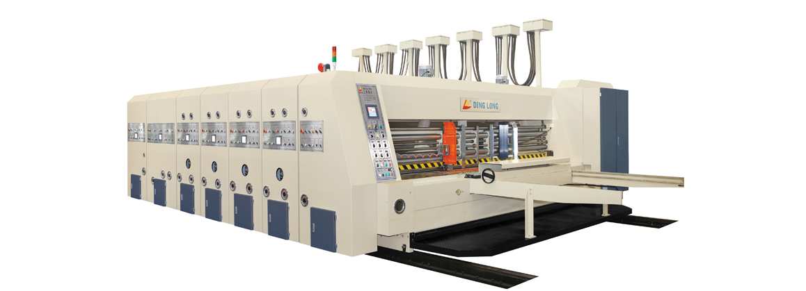 SNOVA-2200/2500 賽諾威-“開合式、導紙輪上印”自動印刷開槽模切機